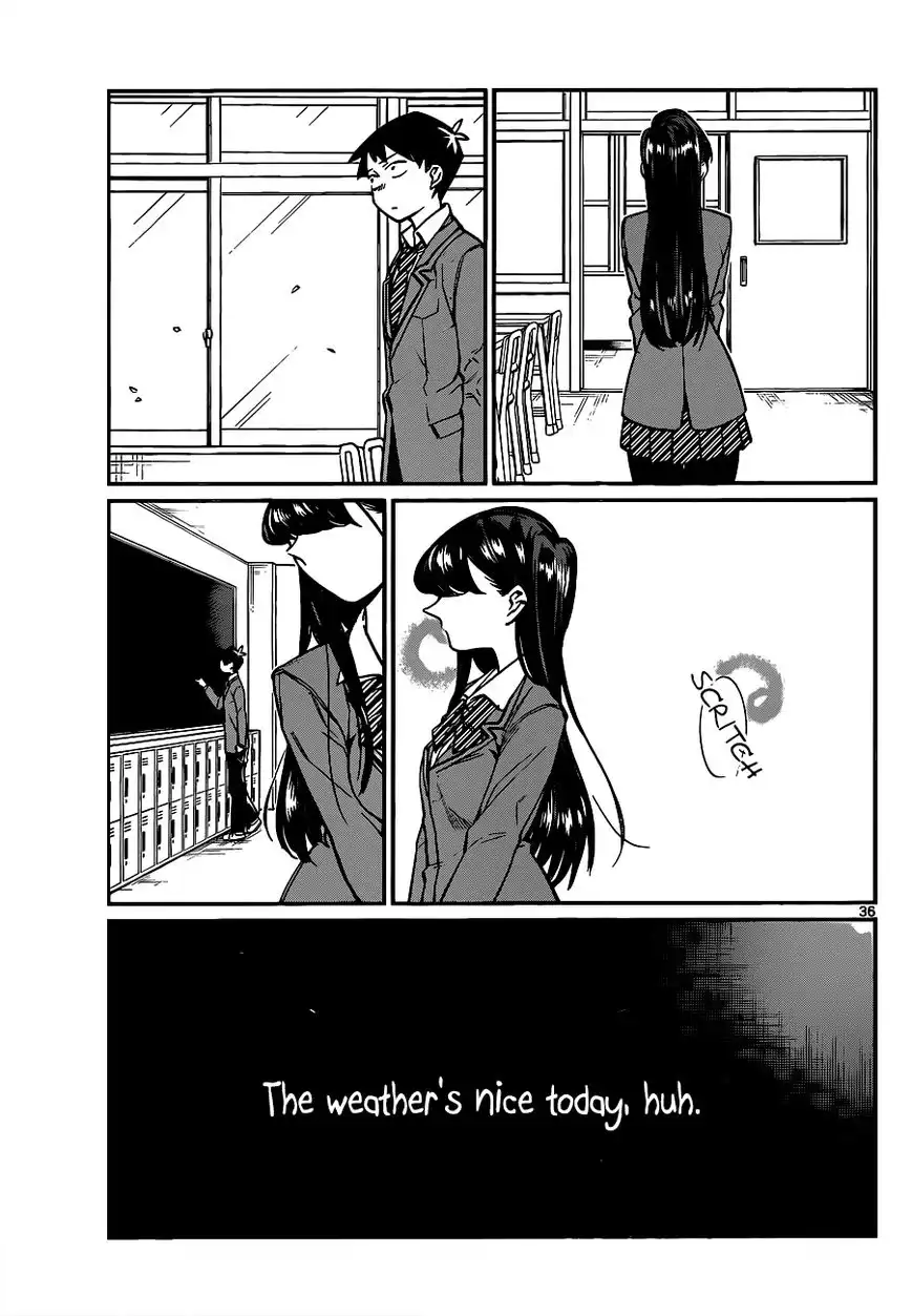 Komi-san wa Komyushou Desu Chapter 1 36